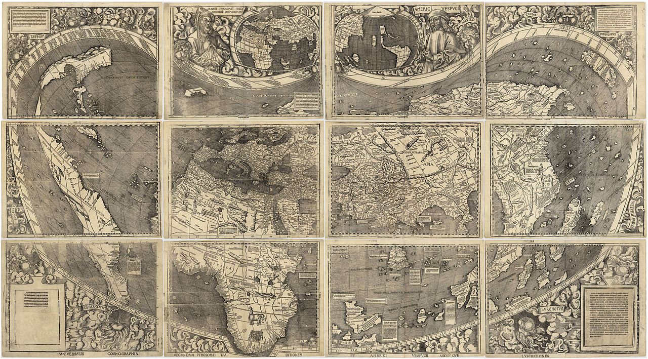 マルティン・ヴァルトゼーミュラーの世界地図