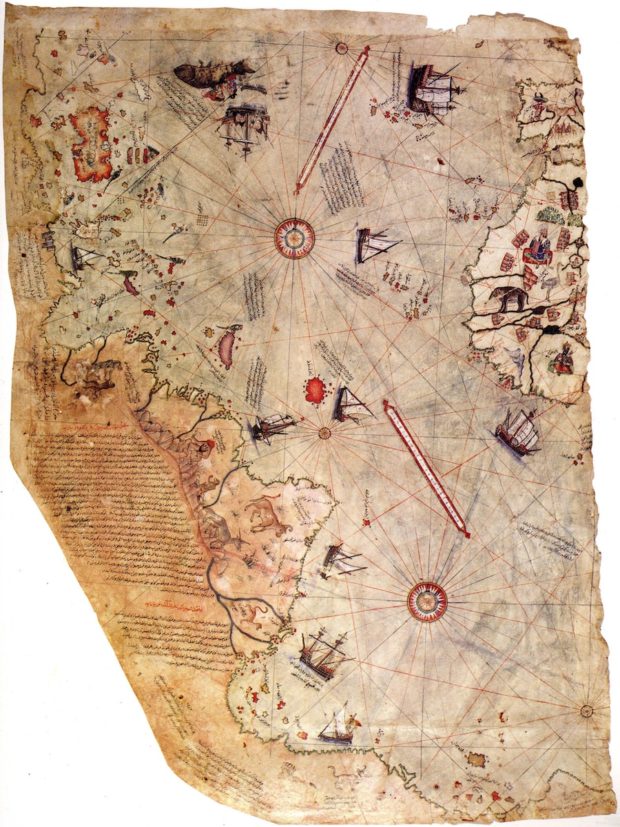ピリ・レイスの地図