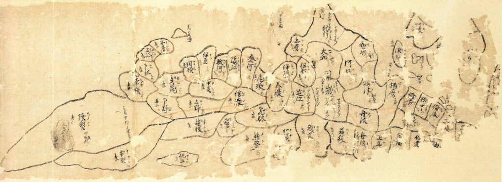仁和寺所蔵日本図